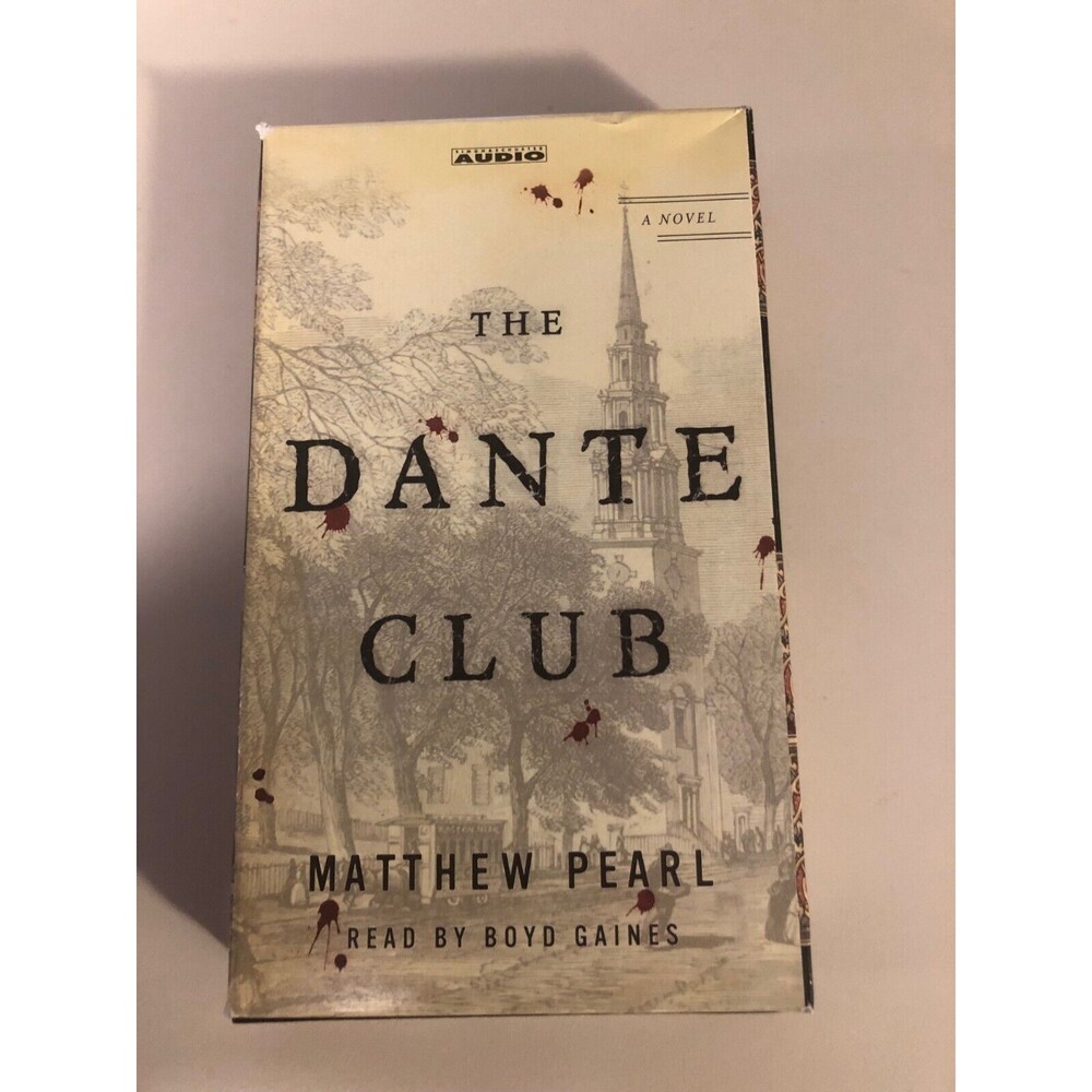 The Dante Club Audiobook 4 Cassette Set Matthew Pearl